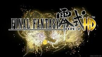Logo Of Final Fantasy Type Wallpaper