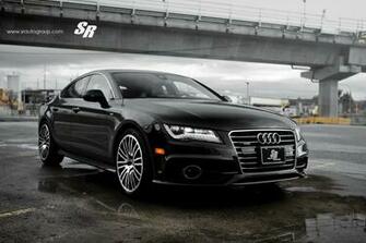 Audi A7 Black Wallpaper