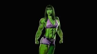 She Hulk Computer Wallpaper Desktop Background