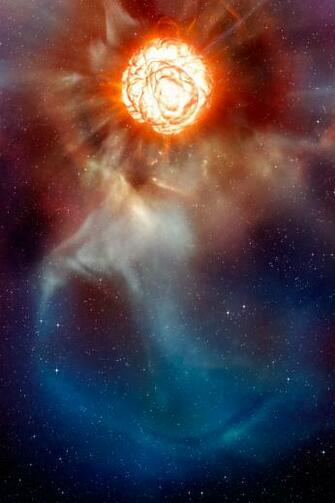 A Plume On Betelgeuse Artist S Impression Eso