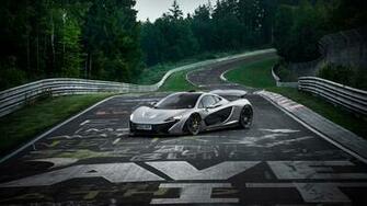 Mclaren P1 Nurburgring Wallpaper HD Car