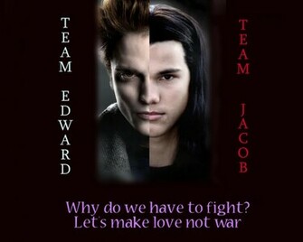 Team Jacob Vs Edward Wallpaper