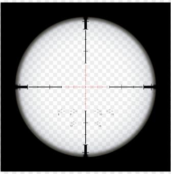 Variable Zoom Scope Reticle Boii Ballista Crosshairs Png Image