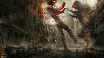 Ultraman Wallpaper Tim Lelek March Epic