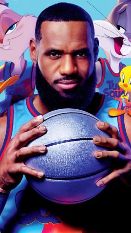 Space Jam Characters Lebron James Wallpaper 4k