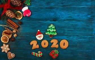 Wallpaper Holiday New Year Composition Spices Gingerbread
