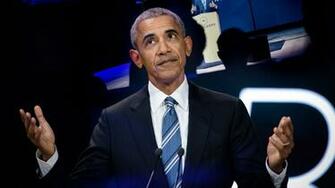 Obama Says Democracy Depends On Voting In Midterms Axios