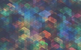 The Colorful Cubism Wallpaper iPhone