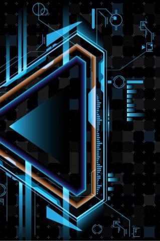 Tech Background Geometric Mechanical H5