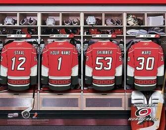 Carolina Hurricanes Nhl Locker Room Print