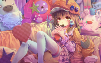 Cute Anime Girl HD Wallpaper