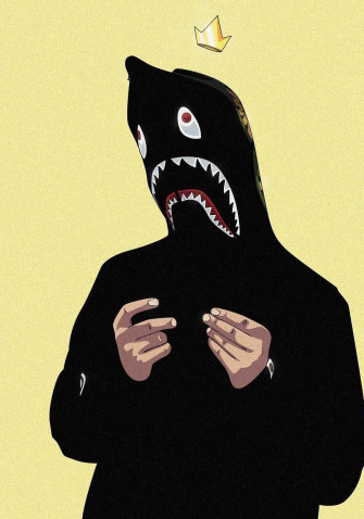 Bape Cartoon Wallpaper