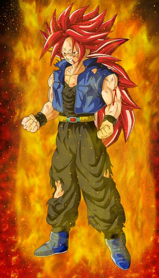 Super Saiyan God Trunks By Elitesaiyanwarrior