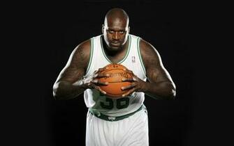 Basketball Shaquille Oneal Boston Celtics Player Wallpaper
