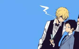 Durarara Wallpaper Heiwajima Shizuo Ryuugamine Mikado
