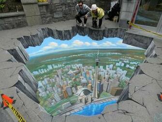 Breathtaking 3d Street Art Chalk