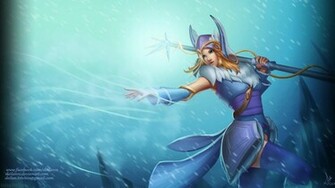 Crystal Maiden HD Wallpaper Dota
