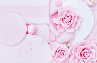 Pink Collage Computer Wallpaper