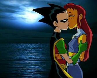 Robin And Starfire By Corbinace