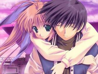 Cute Anime Couple Wallpaper