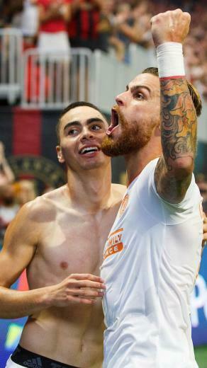 Miguel Almir N And Leandro Gonz Lez P Rez Atlanta The Unit