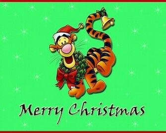 Tigger Christmas Wallpaper HD In Animals Imageci