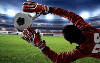 Picture Glove Goalkeeper Football Sports Footbal Jump