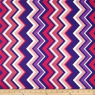 Pink Chevron Background