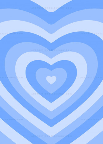 Blue Aesthetic Heart Background The Shop