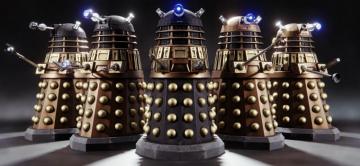 Modelled Rendered This Dalek Wallpaper In Blender 3d Doctorwho