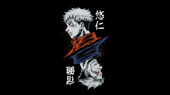 Yuji Itadori Wallpaper 4k Sukuna Jujutsu Kaisen Amoled