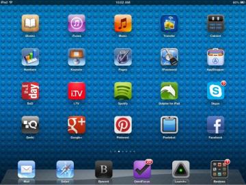 Weekend iPad Wallpaper Dark Tiles More Retina Abstract Image