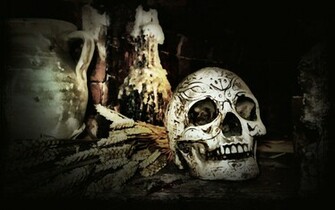 Skull Computer Wallpaper Desktop Background Id