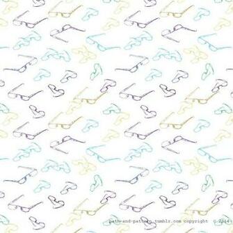 Eyeglasses Pattern Wallpaper Print Patterns