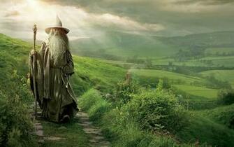 In The Shire Wallpaper Gandalf Myspace Background
