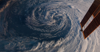 Cool Hurricane Background Wallpaper