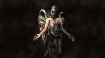 Doctor Who The Silence Angels Dark Fallen Wings Fantasy Evil Scary