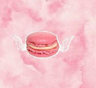 Macaroon We Heart It Background Image