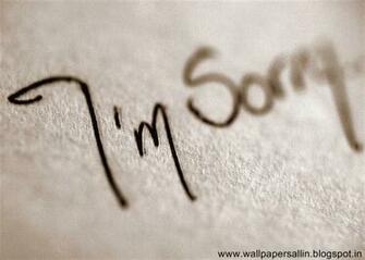 Wallpaper Gallery I Am Sorry