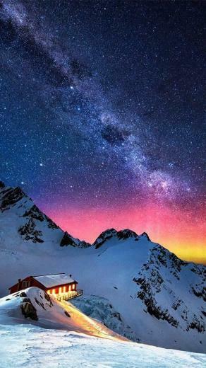 Stars iPhone Plus Wallpaper iPhonewallpaper Milky Way