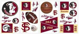 Ncaa Florida State Seminoles Fsu College Wall Stickers Decals