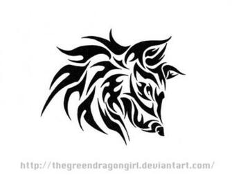 Tribal Wolf Pictures HD Wallpaper And
