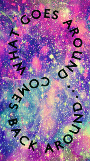 Karma Galaxy iPhone Android Wallpaper I Created For The App
