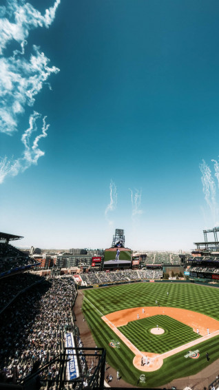 iPhone Baseball Wallpaper