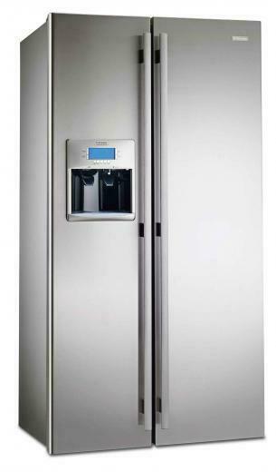 Refrigerator White Background Image Awb