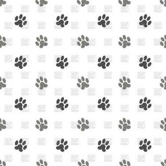 Seamless Cat Paw Background Vector Image Of Background Textures