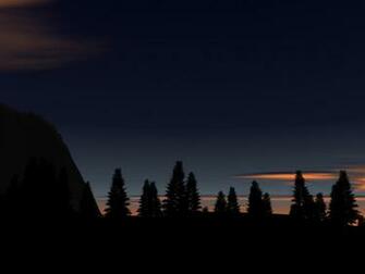 3d Sunset Wallpaper