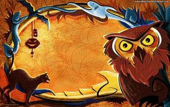 Halloween Owl Wallpaper Parade