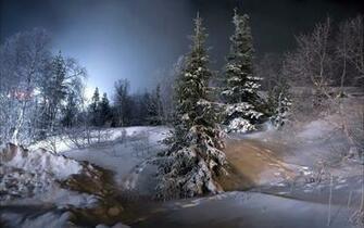 Winter Hills In City Light X Nature Photography