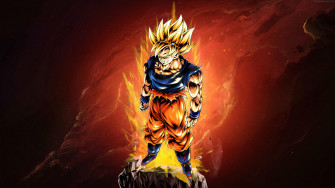 Super Saiyan Goku iPhone Wallpaper